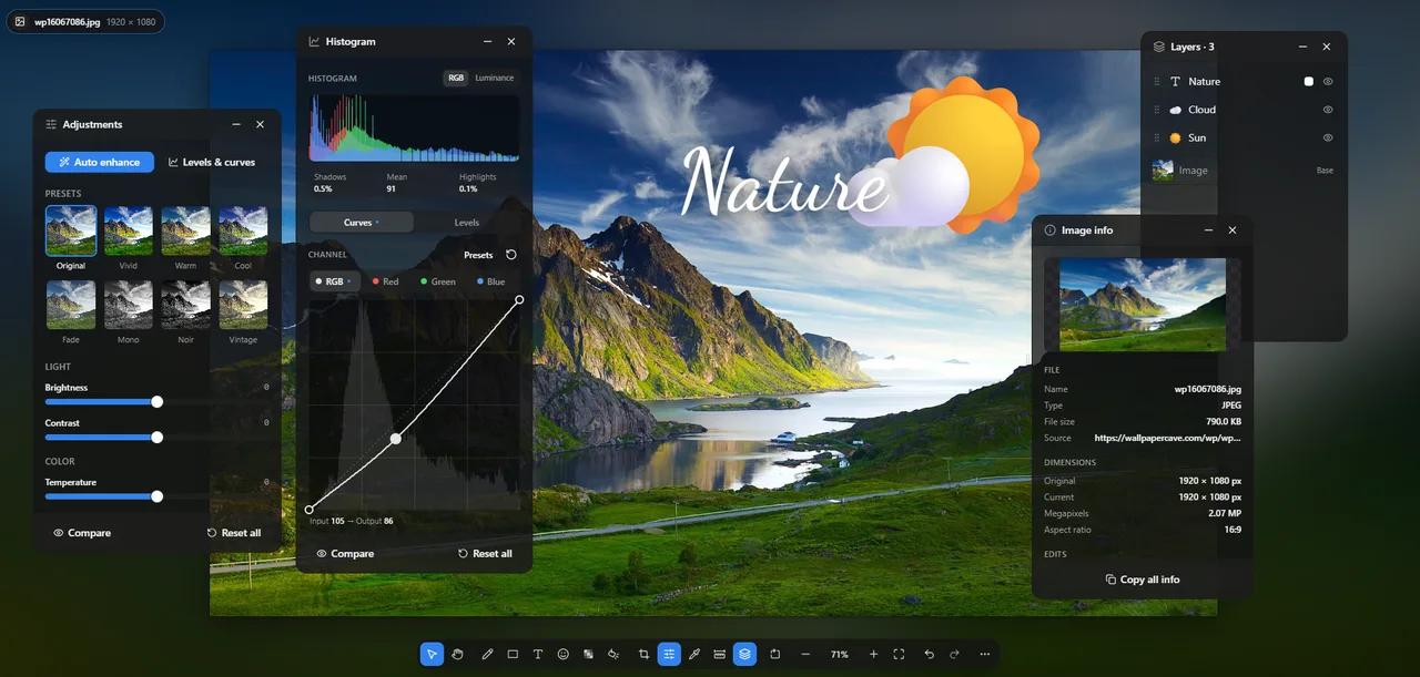 Screenshot of BetterViewer