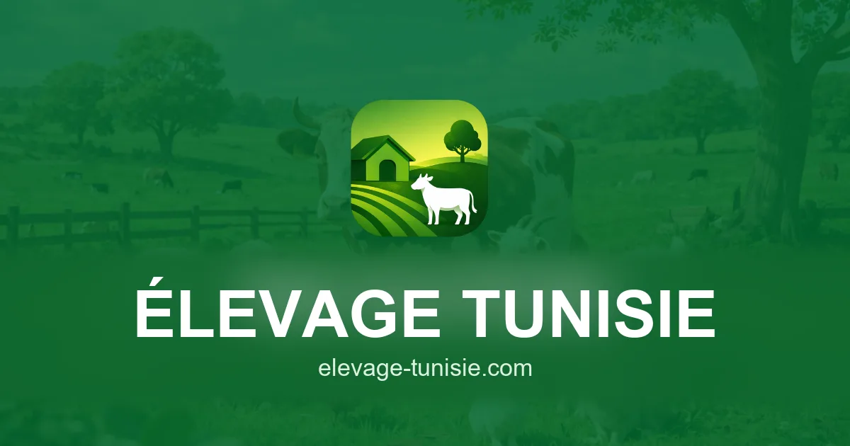 Screenshot of Élevage Tunisie