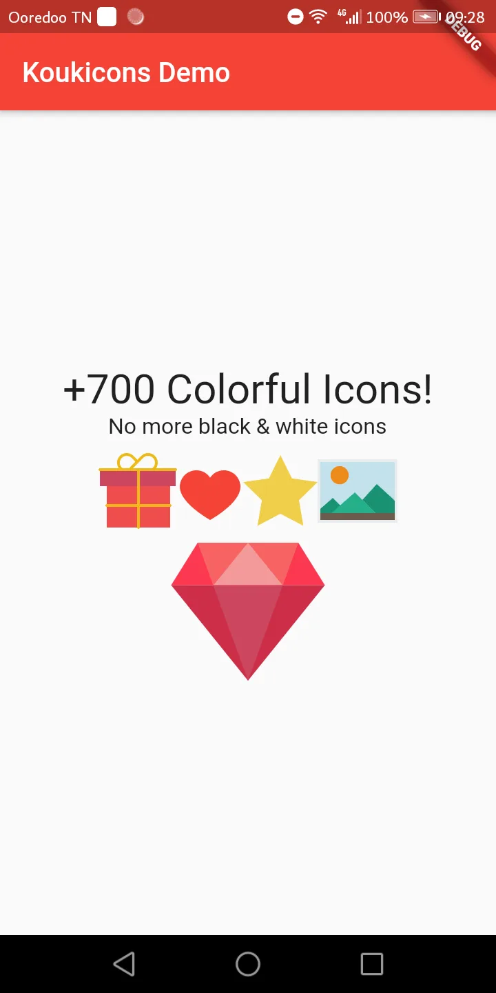 Screenshot of Koukicons